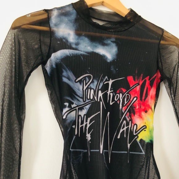See through bodysuit - Graphic Pink Floyd - Picture 5 of 6
